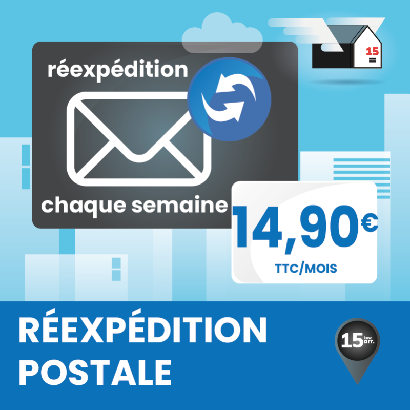 Prolongement de l’option de réexpédition postale 4x/mois – Marseille 15ᵉ